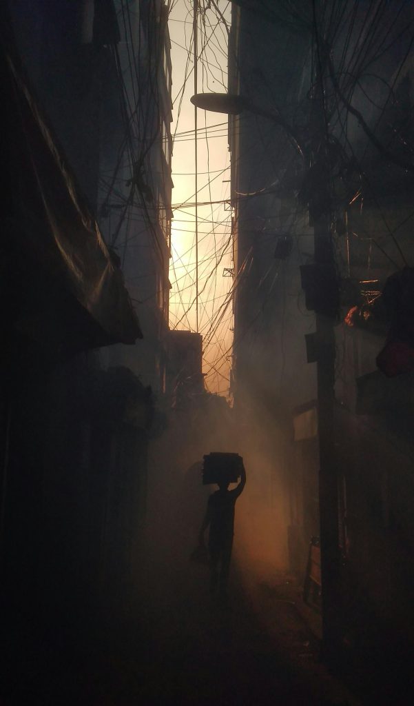 Smog in Lucknow